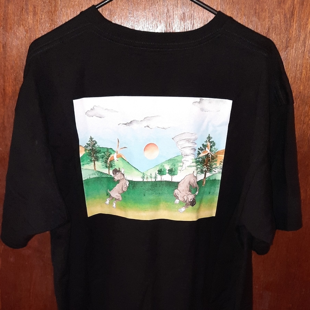 Black Vans Kyle Waller t-shirt